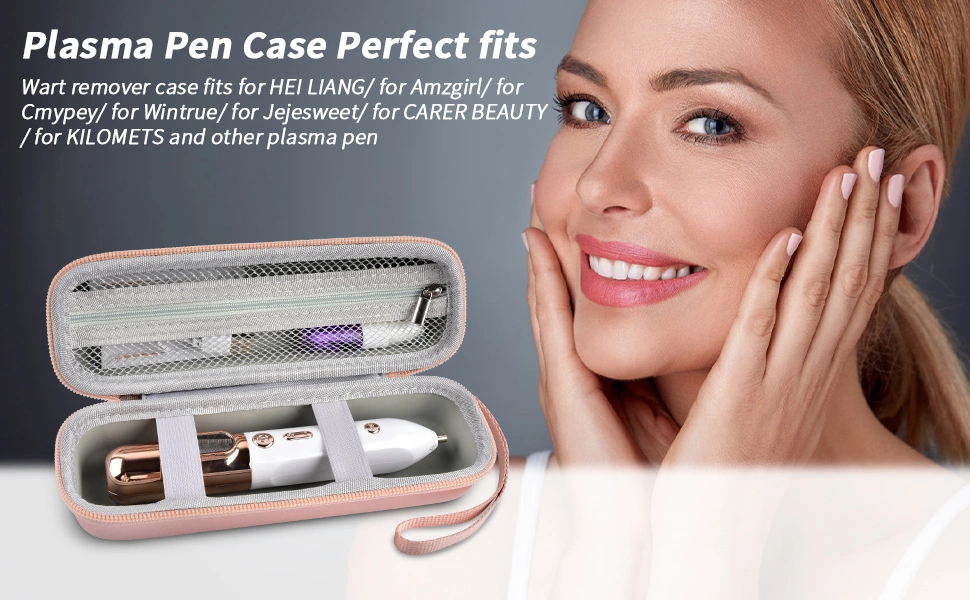 Hard Carrying Case Compatible with Skin Tag Remover &amp; Mole Removal Kit Tool, Beauty Equipment Storage Bag