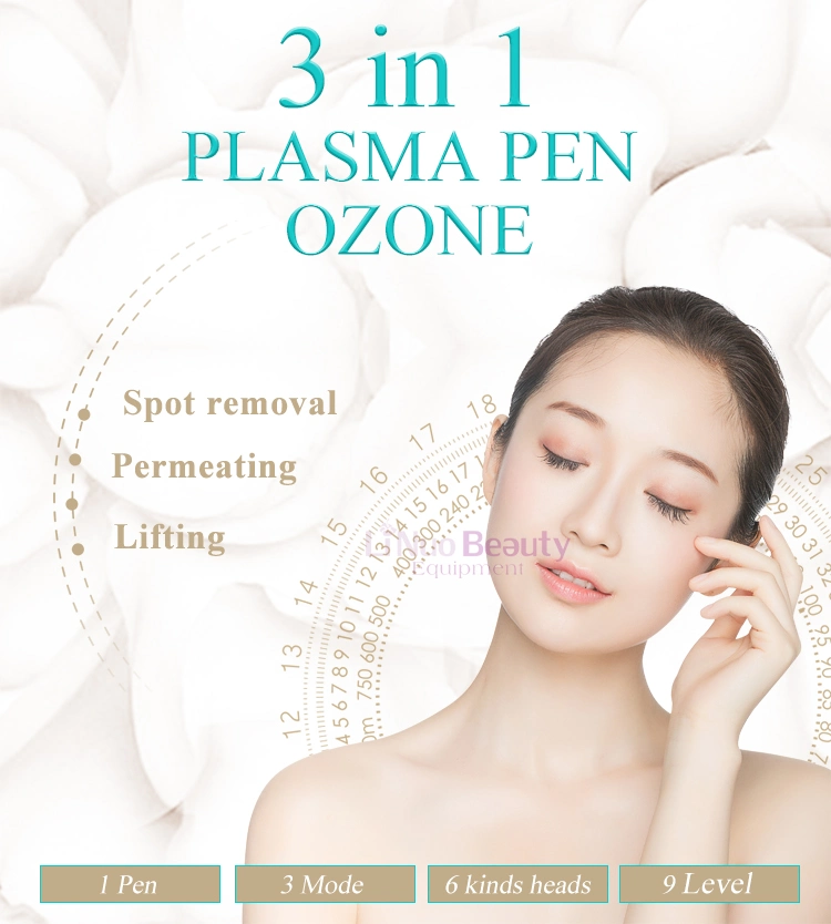 2019 Newest 3 in 1 Ozone Plasma Pen Beauty Monster Fibroblast Eyelid Lifting Jett Plasma Pen Wrinkle Removal Skin Rejuvenation