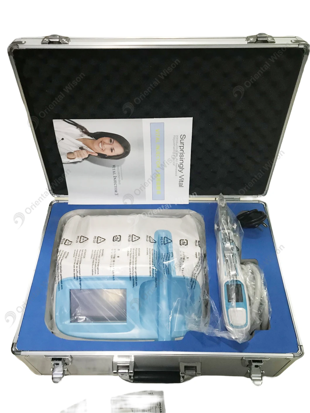 Beauty Machine Vital Injector 2 Mesotherapy Gun Nano Lifting Beauty Meso Gun for Clinic Use